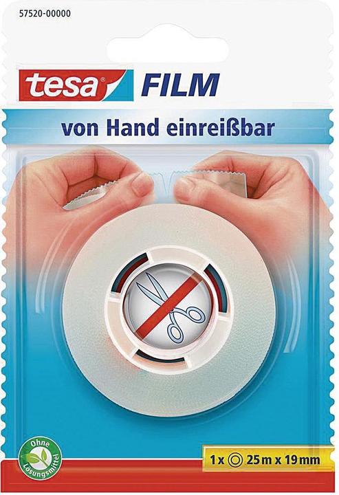 Image du produit tesa tesafilm Ruban adhésif déchirable à la main (19 mm)