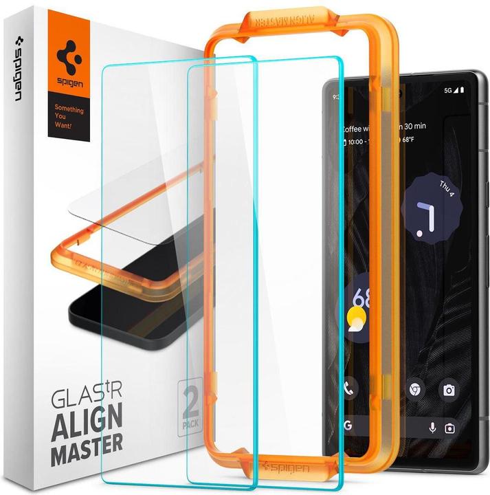 Produktbild Spigen ALM Glas.Tr Google Pixel 7A 2szt. szkło hartowane AGL05968 (1 Stück, Google Pixel 7a)