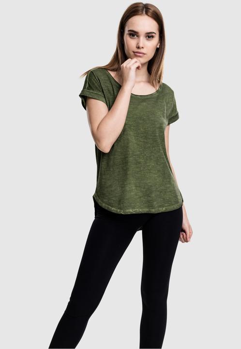 Image du produit Urban Classics Ladies Long Back Shaped Spray Dye Tee (L)