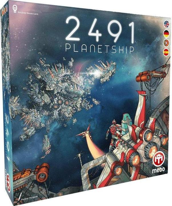 Actual product image Mebo MB006 - 2491: Planetship - Card Game, for 2-5 Players, from 12 years (Portuguese)