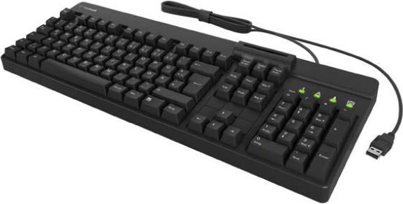 Produktbild KeySonic TAS KSK-8040U-CRT Smart Cardreader schwarz (USB)