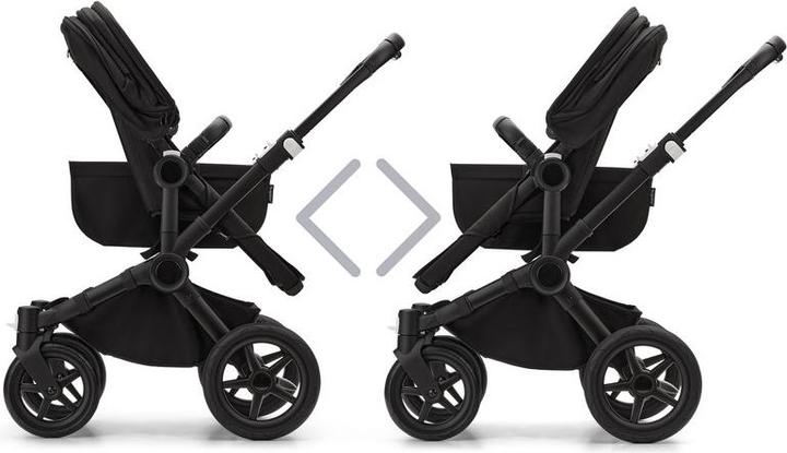 Produktbild Bugaboo Donkey 5 Mono, Schwarz/Schwarz/Schwarz