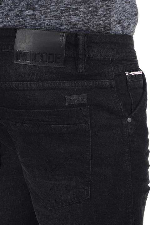 Immagine prodotto Indicode Alessio Pantaloncini Di Jeans Shorts Bermuda Da Uomo elasticizzato Regular- Fit (XL)
