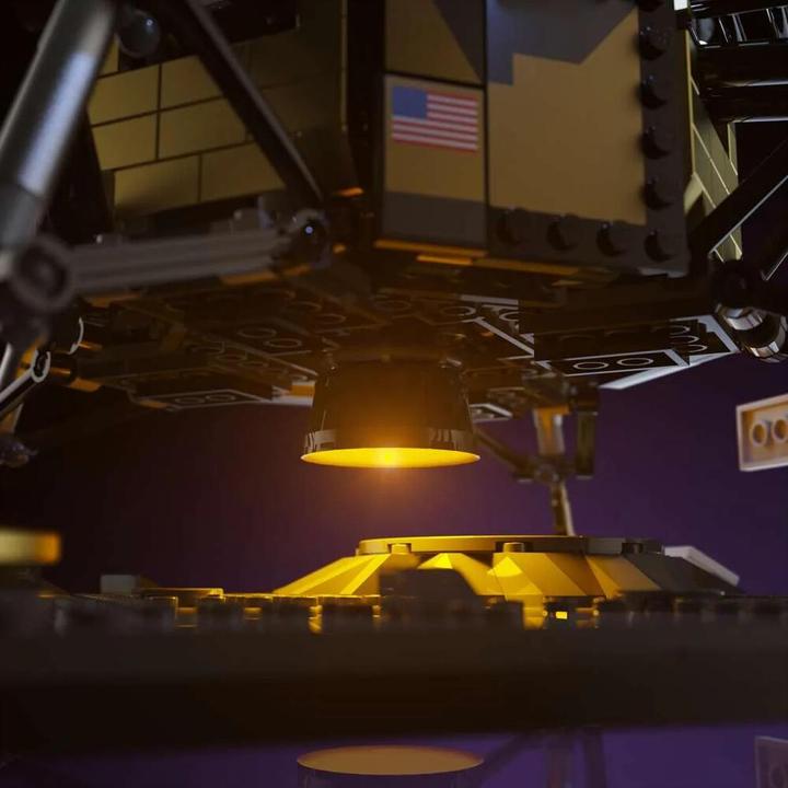 Produktbild Light my bricks LMB 2.0 LED Licht Set für LEGO® 10266 NASA Apollo 11 Mondlandefähre