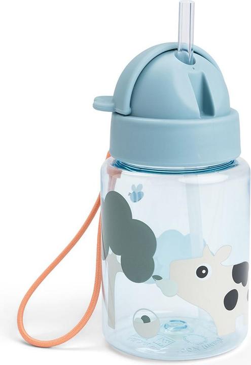 Produktbild Done by Deer Trinklernbecher & Trinklernflaschen Trinkflasche mit Strohhalm 280 ml - Tiny (0.28 l)