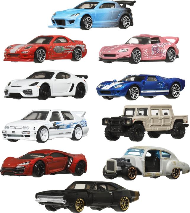 Image du produit Mattel Fast & Furious Vehicles 10-Pack