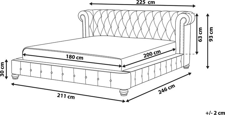 Actual product image Beliani Cavaillon (180 x 200 cm)