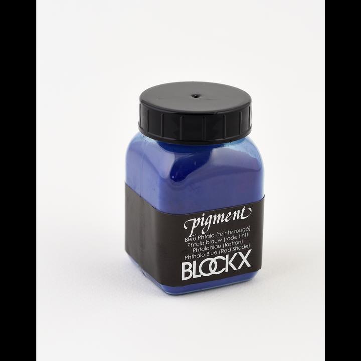 Bleu phtalo (teinte rouge)