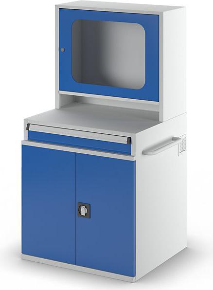 Produktbild eurokraft pro Computerschrank (80 cm, 155 cm)