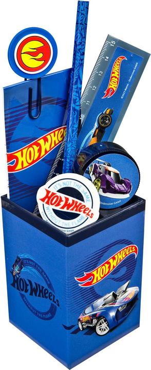 Produktbild Hot Wheels Schreibtischset, 7-teilig.