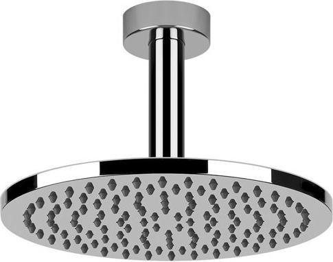 Produktbild Gessi Emporio Antikalk-Kopfbrause rund mit Gelenk und Deckenarm, 1/2 Anschluss Bei 3 bar Druck ca 15