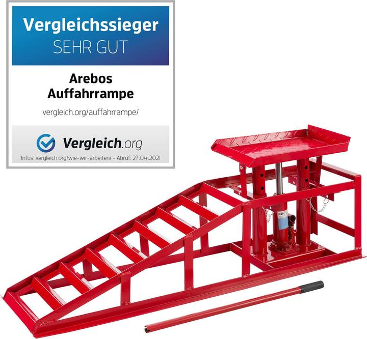 Produktbild Arebos PKW Auffahrrampe