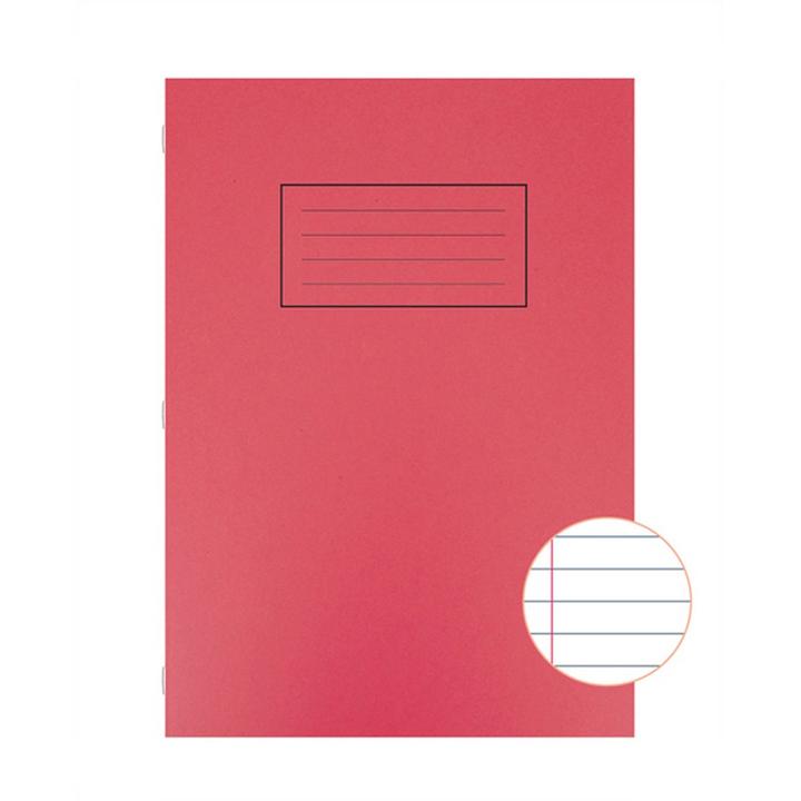 Actual product image Silvine A4 lined exercise books (pack of 10) (A4, Lined, Hardcover)