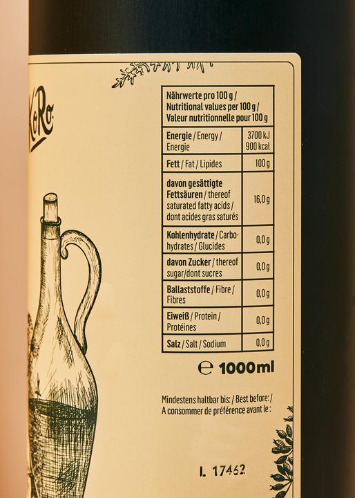 Image du produit KoRo Huile de cumin noir (1000 ml)