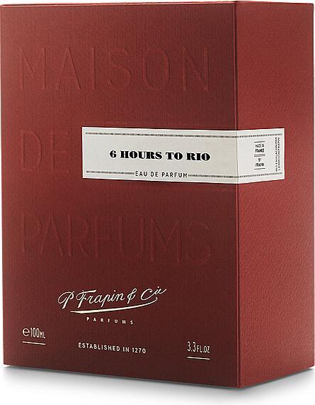 Actual product image P. Frapin & Cie 6 Hours To Rio (Eau de parfum, 100 ml)