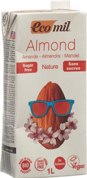 Produktbild Ecomil Mandelmilch Drink ohne Zucker Bio