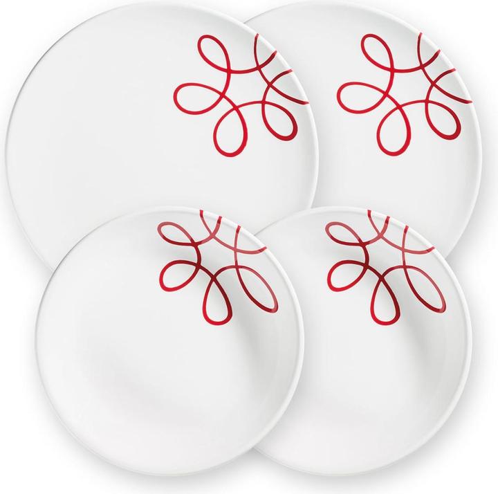 Produktbild Gmundner Keramik Pur Geflammt Rot Dinner für 2 Cup (2 Stück)