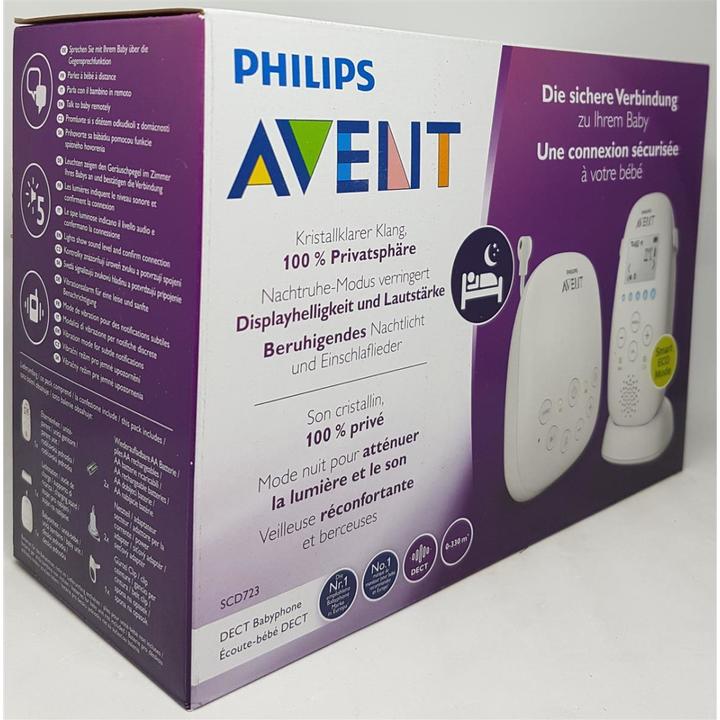 Produktbild Philips Avent Dect SCD723/26 (Babyphone Audio, 330 m)