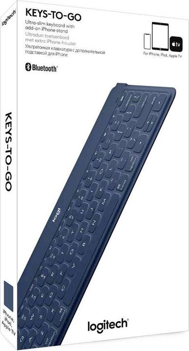 Image du produit Logitech Keys-To-Go (DE, iPad, iPhone, Apple TV)