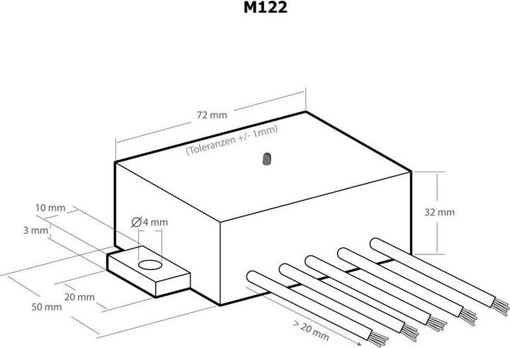 Immagine prodotto Kemo Interruttore crepuscolare 12V/sensore di luce M122