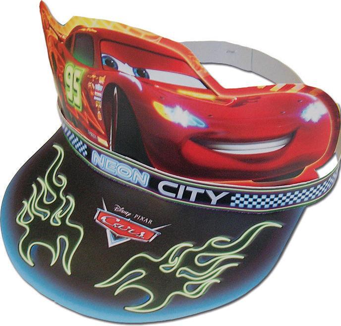 Produktbild Procos 6 Cars Neon City Partyhüte