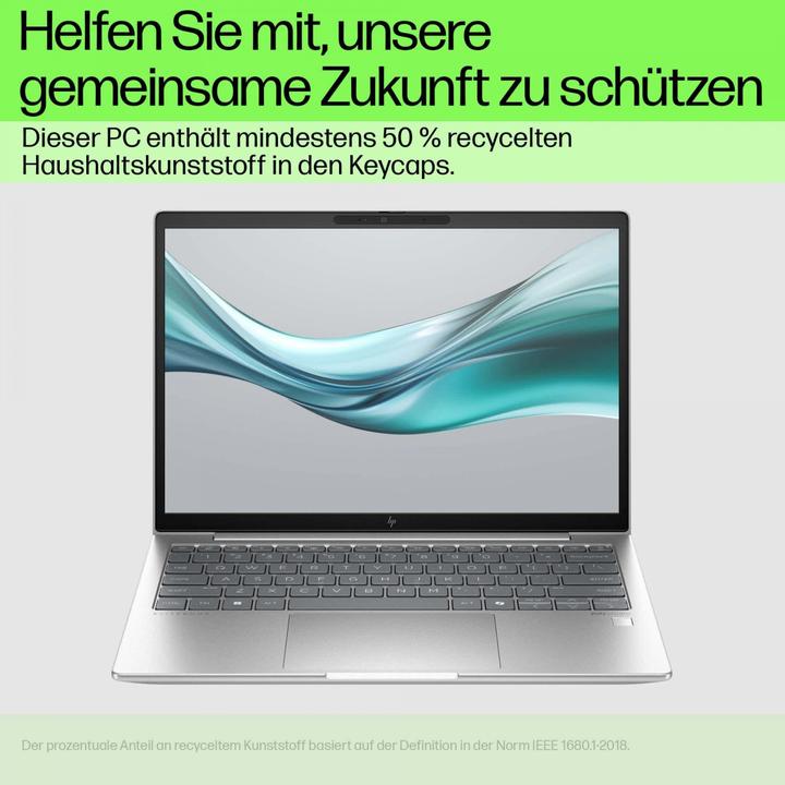 Actual product image HP EliteBook 630 13.3 inch G11 Notebook PC, Intel Core Ultra 5, 33.8 cm (13.3"), 1920 x 1200 pi (13.30", 16 GB, 512 GB, DE)