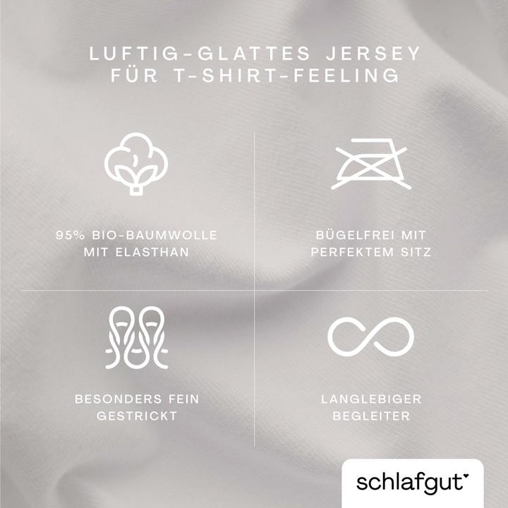 Produktbild schlafgut Knitted Jersey (Duvetbezug, 140 x 200 cm)