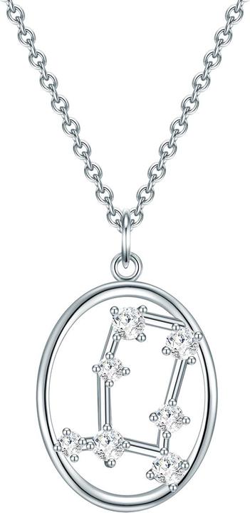 Immagine prodotto Trilani Catena da donna in argento Sterling Zirconia 42,0 cm + 7,0 cm di estensione - 28611 (Argento, 42 - 49 cm)