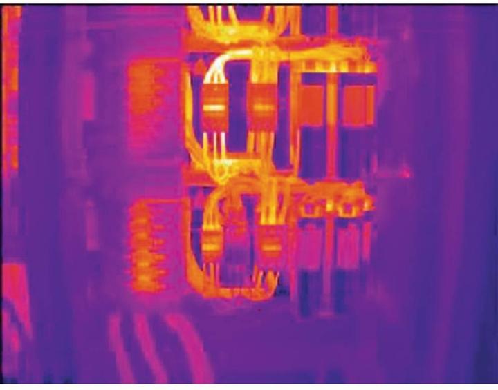 Actual product image Testboy TV 292 Basic IR thermal imaging camera