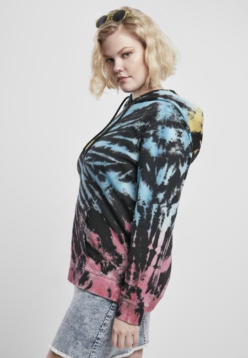 Immagine prodotto Urban Classics Felpa con cappuccio Tie Dye da donna (S)