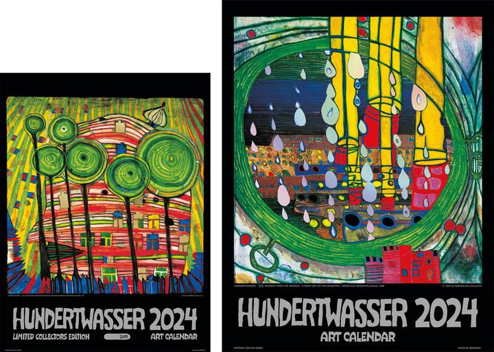 Produktbild Hundertwasser Bildkalender Art (48 x 65 cm, Deutsch)