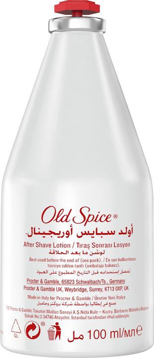 Actual product image Old Spice Original (Aftershave lotion, 100 ml)