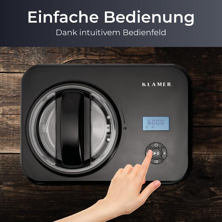 Produktbild KLAMER Eiscrememaschine