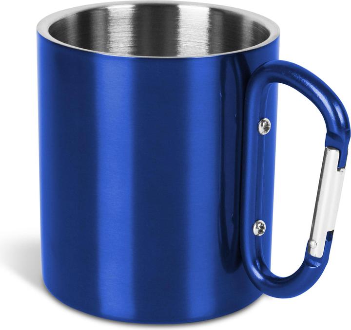 Produktbild Normani Edelstahl Tasse 330 ml mit Karabinerhaken Wisconsin