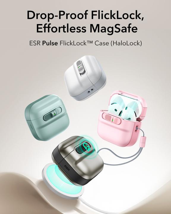 Immagine prodotto ESR Custodia PULSE AirPods4 (Manicotto per cuffie)