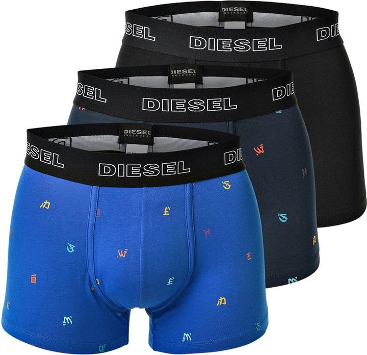 Diesel Boxershorts Casual Stretch (S, 3er Pack)