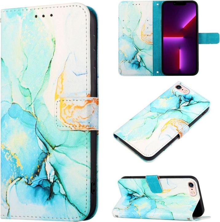Actual product image König Design Case Mobile Protection for Apple iPhone SE 2022 Case Cover Wallet 360 Degree (Apple iPhone 7)