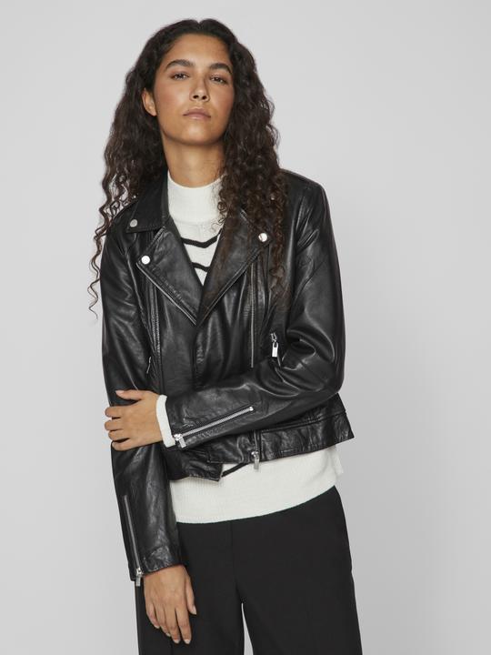 Image du produit Vila Veste en cuir style biker (40)