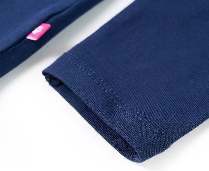 Immagine prodotto VidaXL Camicia da bambino a maniche lunghe blu navy 140,Materiale: 95 % cotone (140)