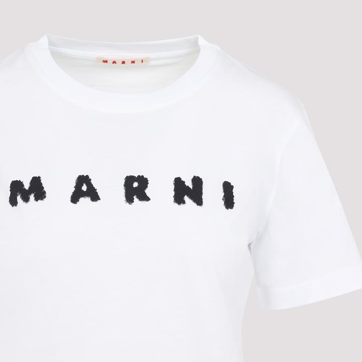 Immagine prodotto Marni cotton t-shirt with scribbled logo (38)
