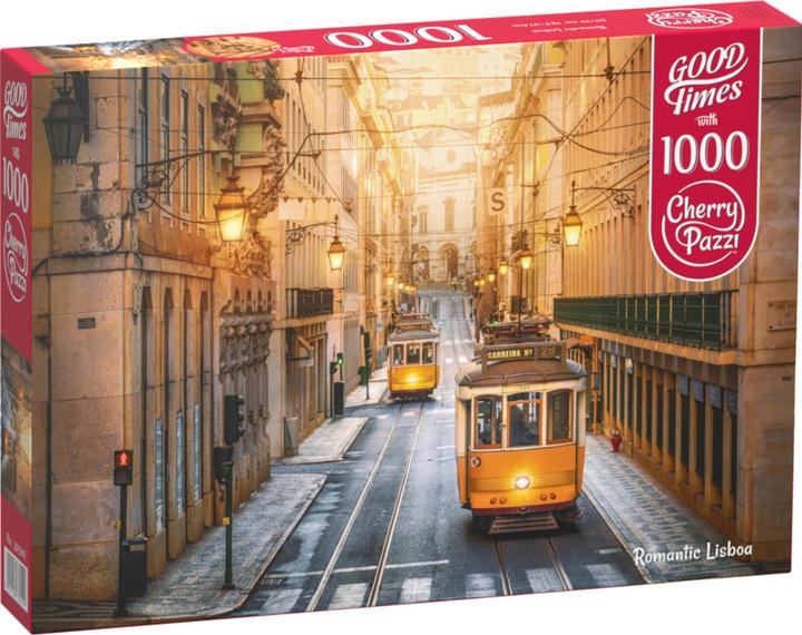 Produktbild Cherry Pazzi Puzzle Romantisches Lissabon, Portugal 1000 Teile (1000 Teile)
