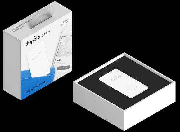 Actual product image Chipolo Card (iOS, Android)