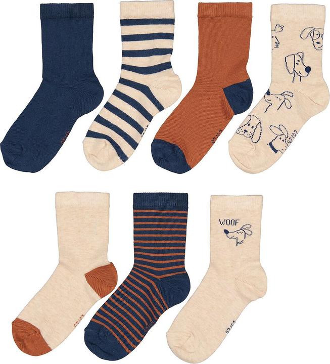 Actual product image La Redoute Collections 7 pairs of socks (pack of 7, 31, 34)