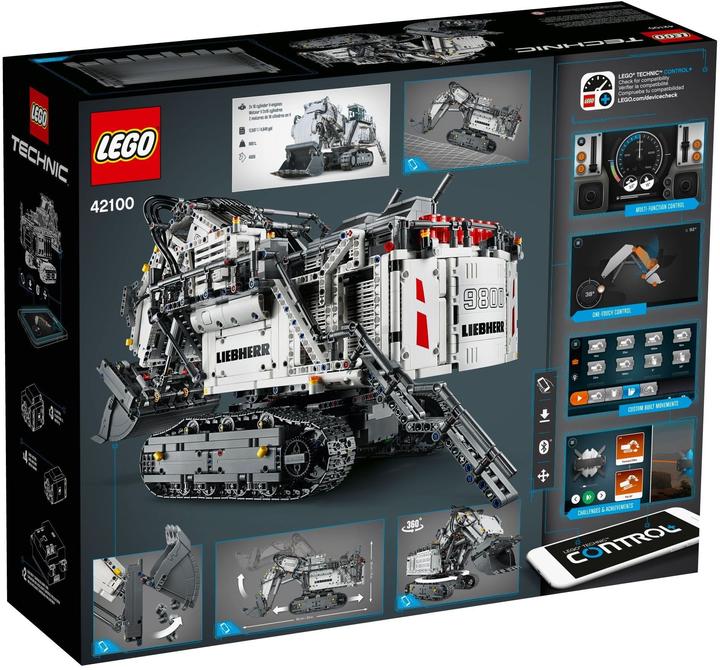 Actual product image LEGO Liebherr excavator R 9800 (42100, LEGO Technic)