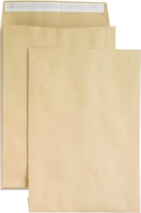Immagine prodotto Eurokuvert Tasche a soffietto, 40 mm, adesivo sensibile alla pressione, DIN E4, 100 pezzi, marrone scuro (100 x)
