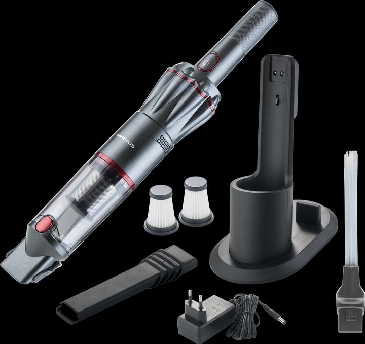 Genius INVICTUS ONE Handstaubsauger Set 10tlg 90W HEPA SE