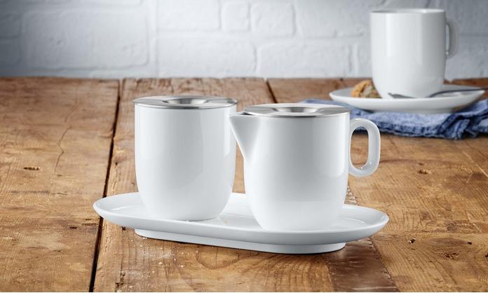 Actual product image WMF Barista sugar bowl and cream/ milk jug (0.13 l)