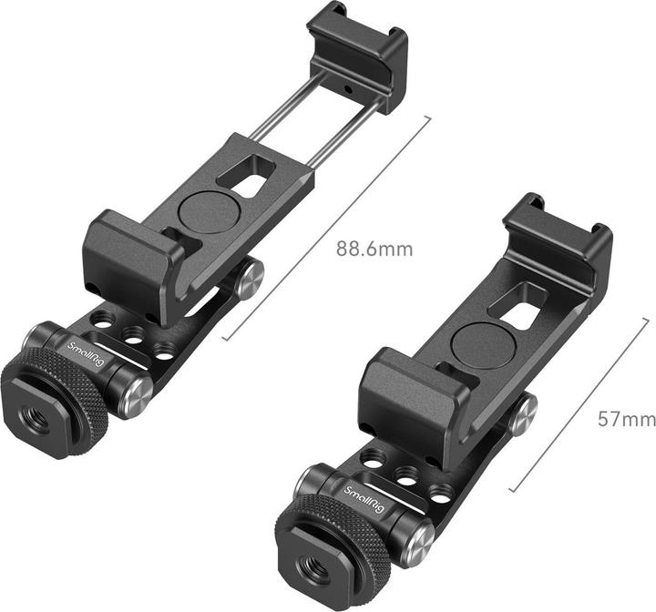 Image du produit SmallRig Porte-téléphone en métal avec support pour chaussures froides (Accessoires de cardan, Cage Accessoires, Accessoires vidéo divers)