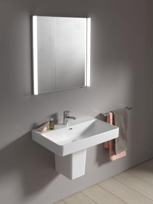 Produktbild Laufen Waschtisch Pro S 70 cm wei mit Beschichtung 8109674001041 (465 mm, 700 mm)