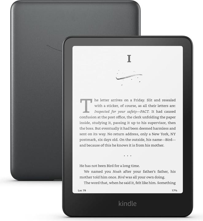 Immagine prodotto Amazon Kindle Paperwhite 2024 12th Gen Signature (7", 32 GB, Metallico, Nero)